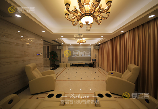 西樵濱城瓏灣別墅影音室