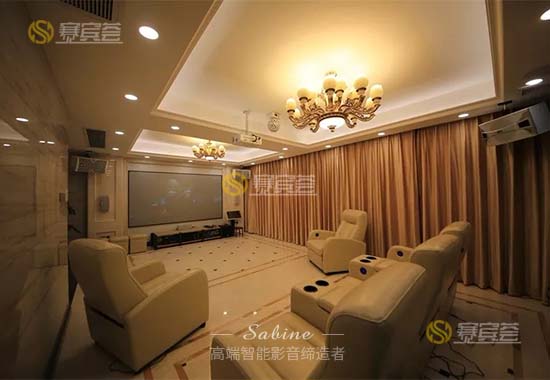 西樵濱城瓏灣別墅影音室